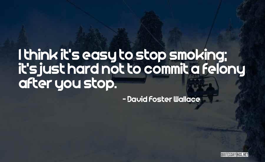 Stop Smoking Quotes By David Foster Wallace Stop Smoking Quotes By David Foster Wallace