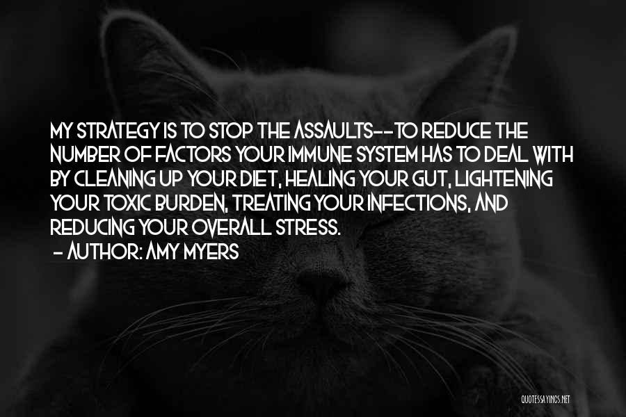 Stop Stress Quotes By Amy Myers