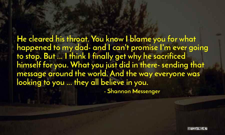 Stop The Blame Quotes By Shannon Messenger Stop The Blame Quotes By Shannon Messenger