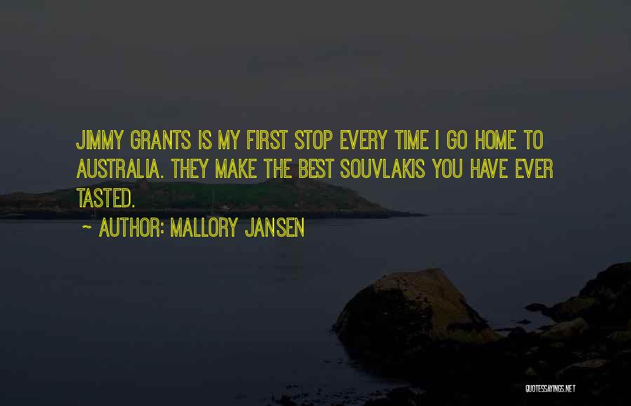Stop The Time Quotes By Mallory Jansen