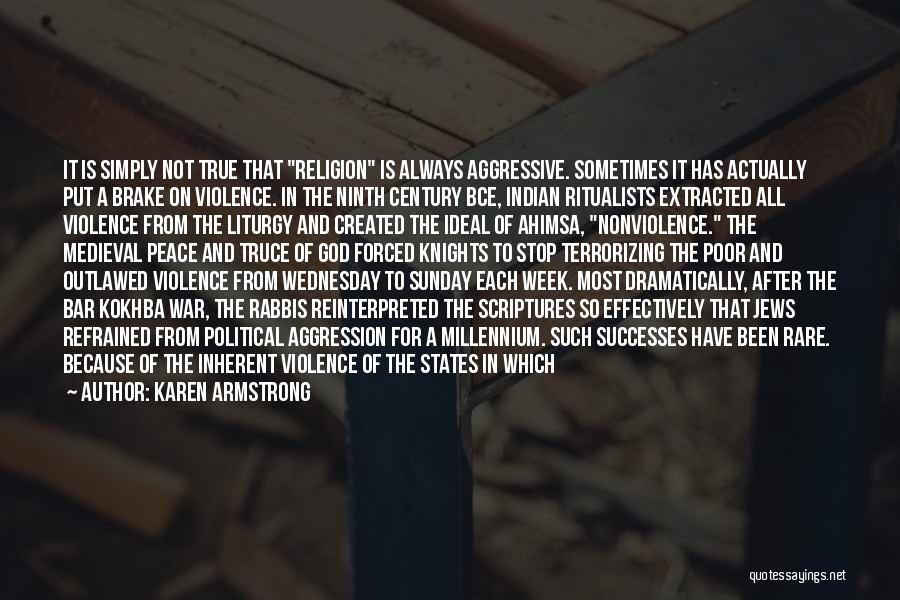 Stop The Violence Quotes By Karen Armstrong