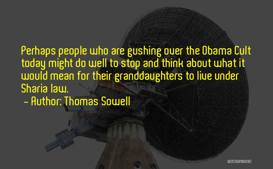 Stop Thinking About It Quotes By Thomas Sowell