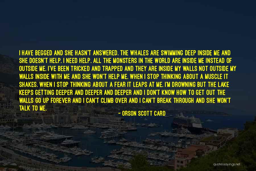 Stop Thinking About Me Quotes By Orson Scott Card Stop Thinking About Me Quotes By Orson Scott Card