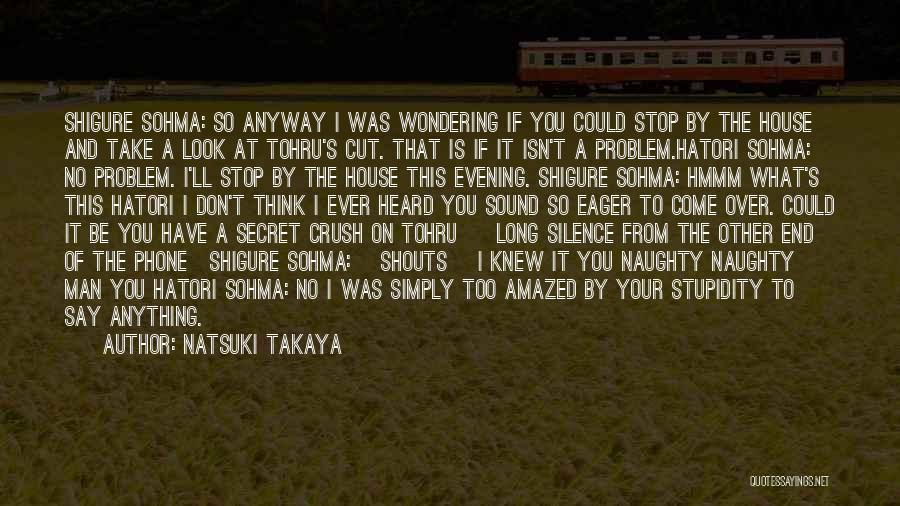Stop Wondering Quotes By Natsuki Takaya