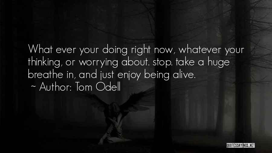 Stop Worrying About Others Quotes By Tom Odell