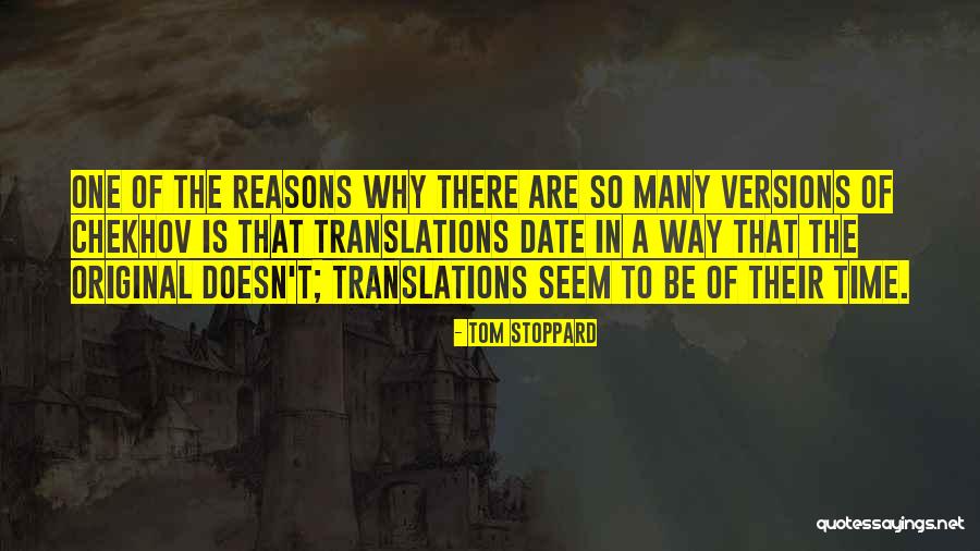 Stoppard Tom Quotes By Tom Stoppard Stoppard Tom Quotes By Tom Stoppard