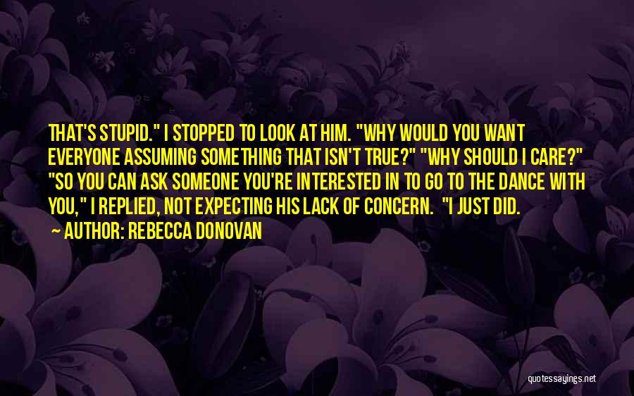 Stopped Expecting Quotes By Rebecca Donovan