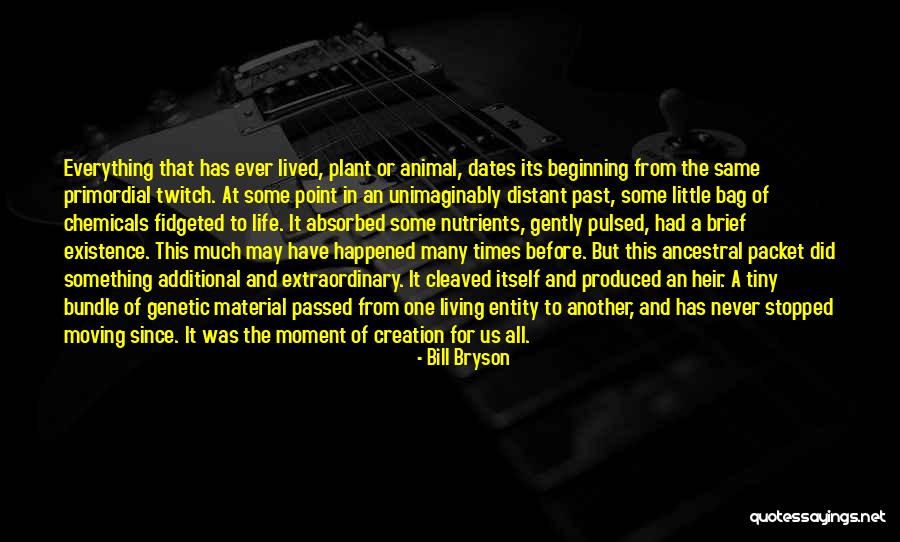 Stopped Living Quotes By Bill Bryson
