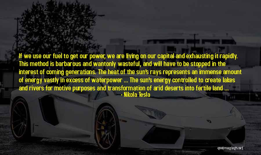 Stopped Living Quotes By Nikola Tesla