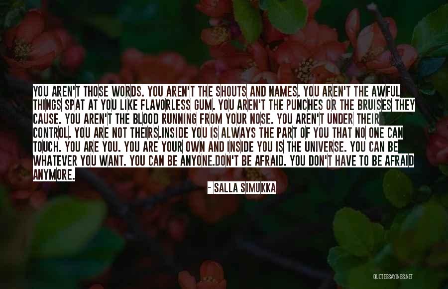 Stopper Ra Quotes By Salla Simukka Stopper Ra Quotes By Salla Simukka