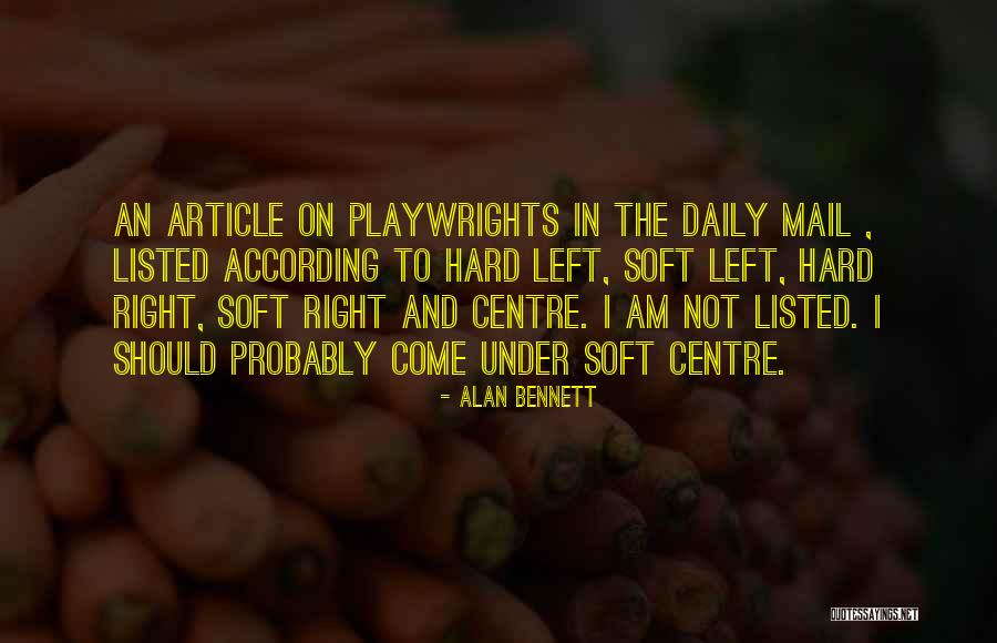 Stopping Bullies Quotes By Alan Bennett Stopping Bullies Quotes By Alan Bennett