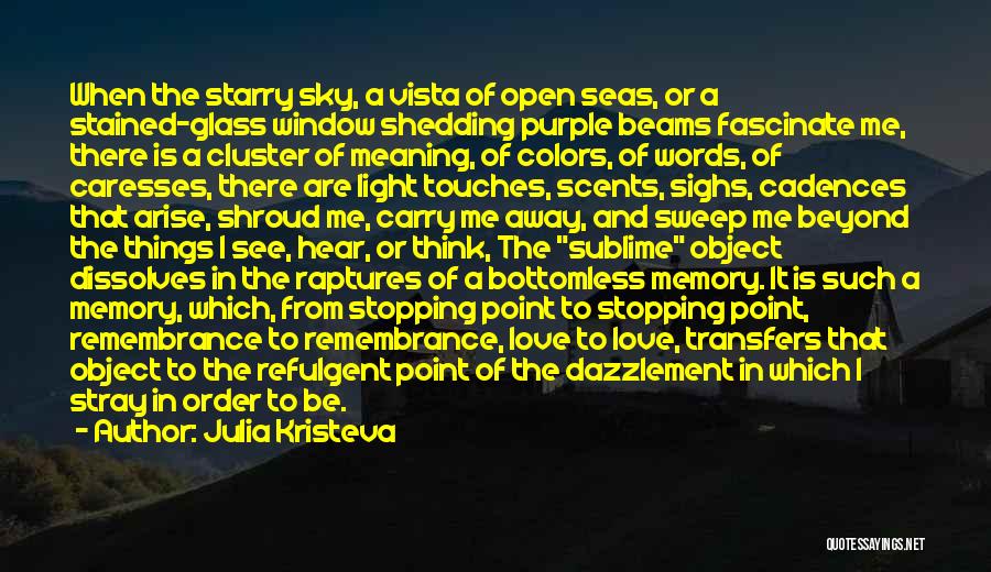 Stopping Love Quotes By Julia Kristeva