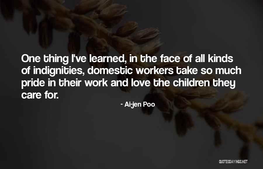 Stops Caring Quotes By Ai-jen Poo Stops Caring Quotes By Ai-jen Poo
