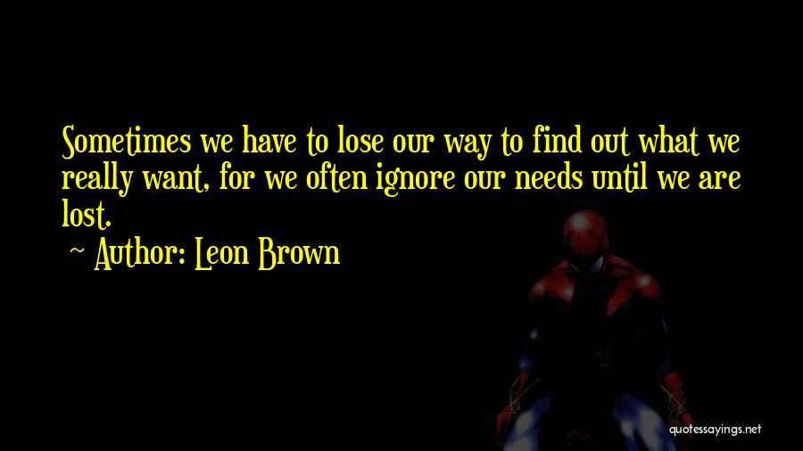 Storageshopusa Quotes By Leon Brown