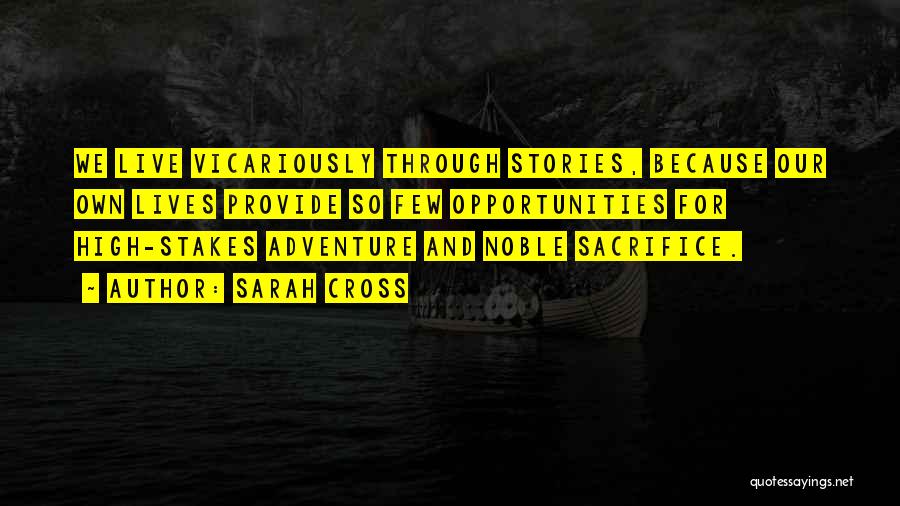 Stories And Imagination Quotes By Sarah Cross