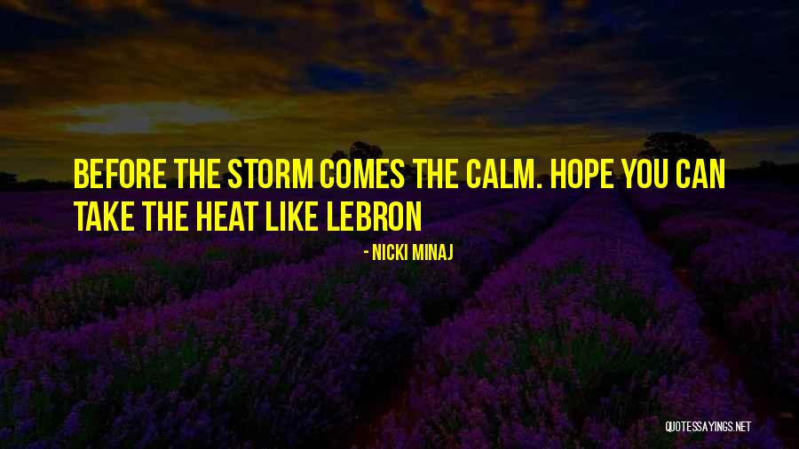 Storm Before The Calm Quotes By Nicki Minaj Storm Before The Calm Quotes By Nicki Minaj