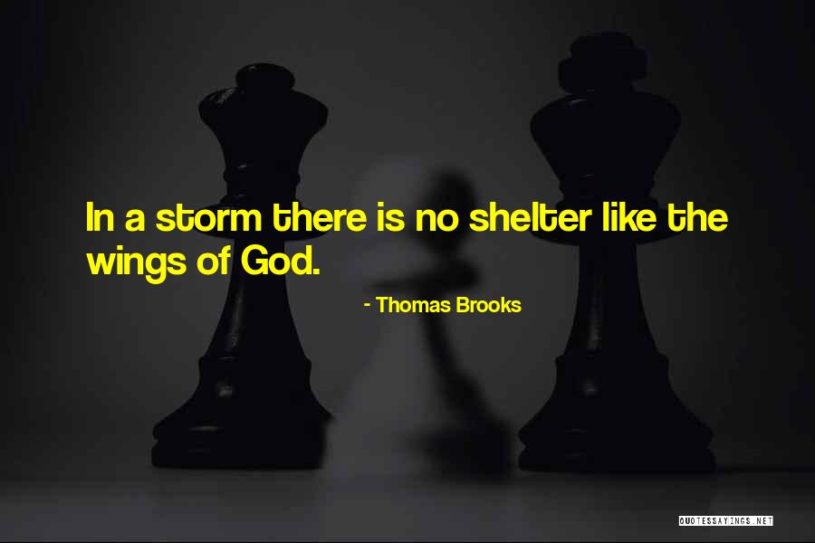 Storm Shelter Quotes By Thomas Brooks Storm Shelter Quotes By Thomas Brooks