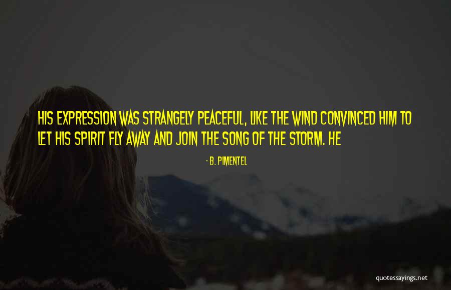 Storm Spirit Quotes By B. Pimentel Storm Spirit Quotes By B. Pimentel