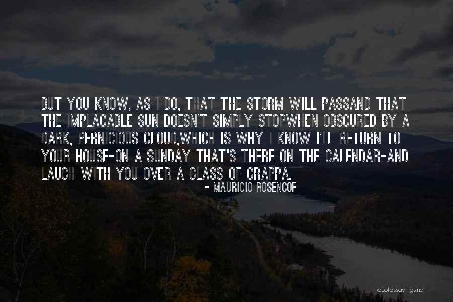 Storm To Pass Quotes By Mauricio Rosencof Storm To Pass Quotes By Mauricio Rosencof