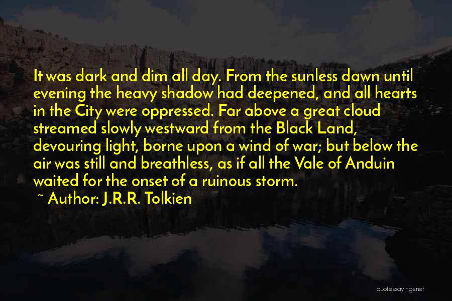 Storm Wind Quotes By J.R.R. Tolkien