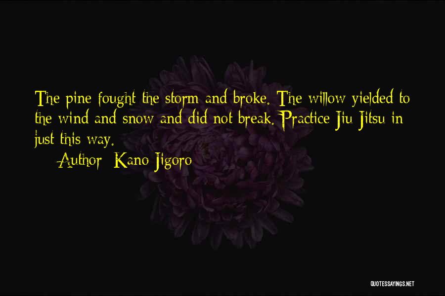 Storm Wind Quotes By Kano Jigoro