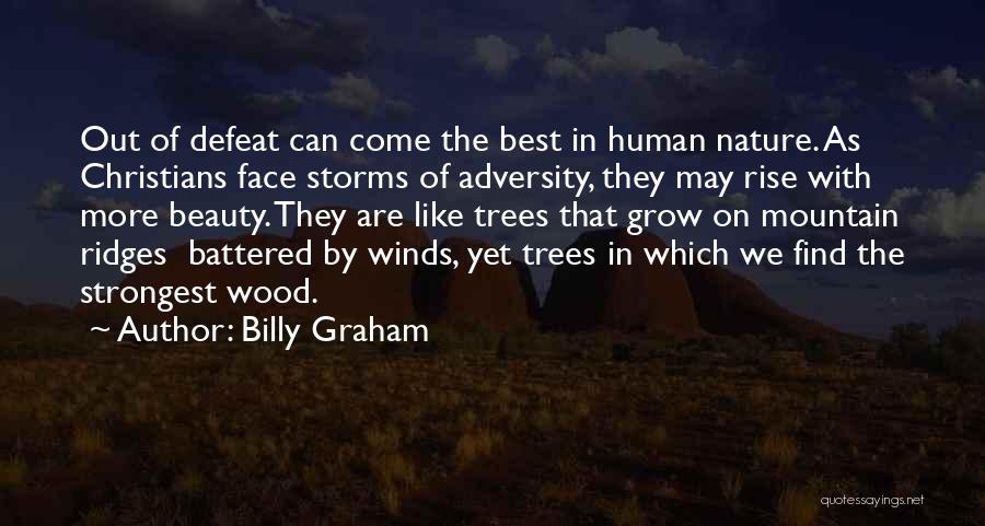 Storms And Beauty Quotes By Billy Graham