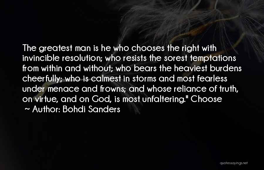 Storms And God Quotes By Bohdi Sanders