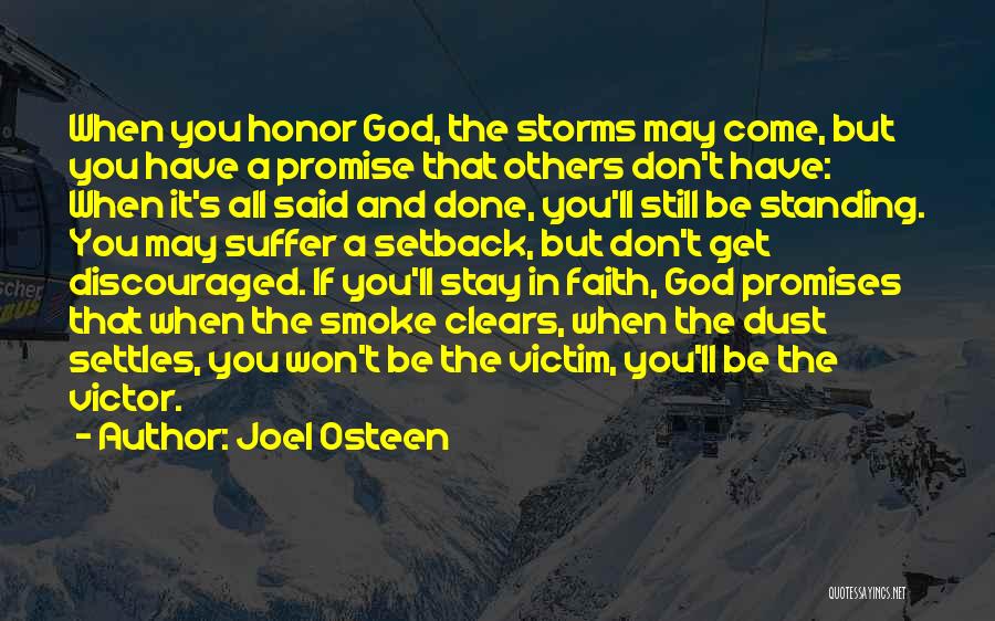 Storms And God Quotes By Joel Osteen