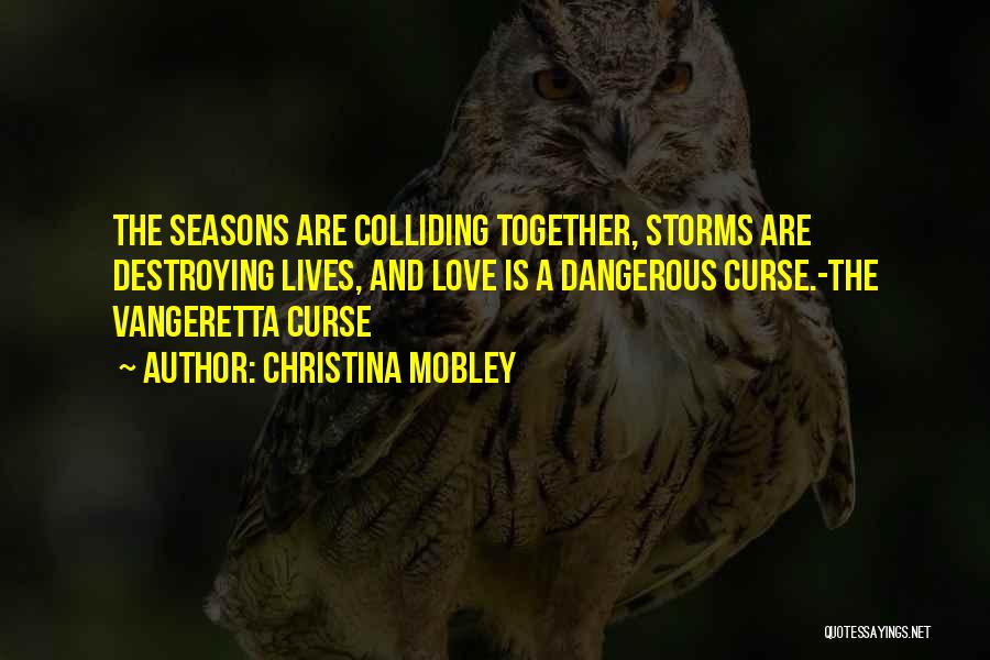 Storms And Love Quotes By Christina Mobley