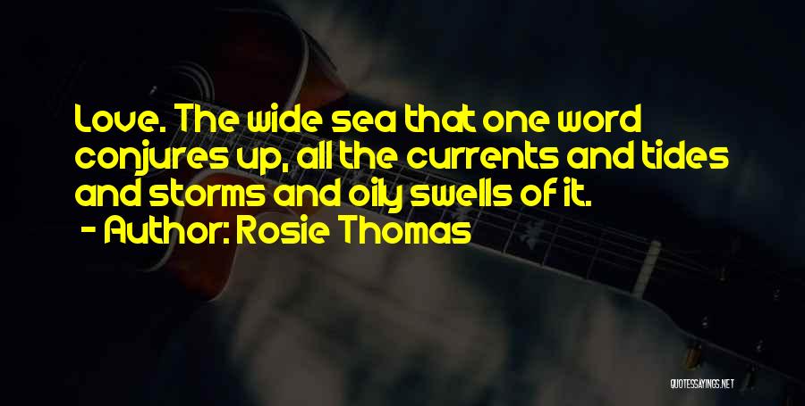 Storms And Love Quotes By Rosie Thomas
