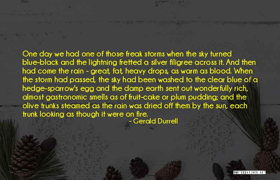 Storms And Rain Quotes By Gerald Durrell Storms And Rain Quotes By Gerald Durrell