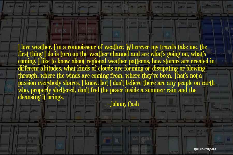 Storms And Rain Quotes By Johnny Cash