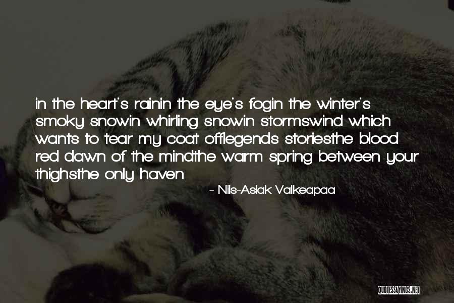 Storms And Rain Quotes By Nils-Aslak Valkeapaa