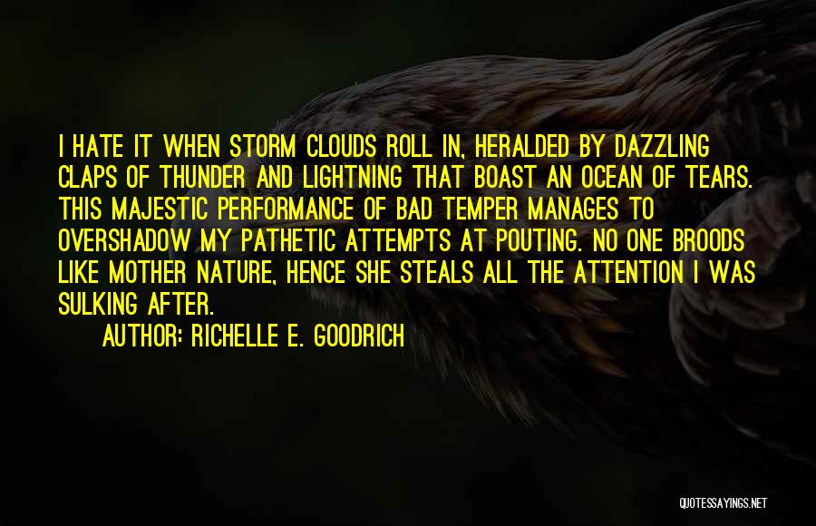 Storms And Rain Quotes By Richelle E. Goodrich