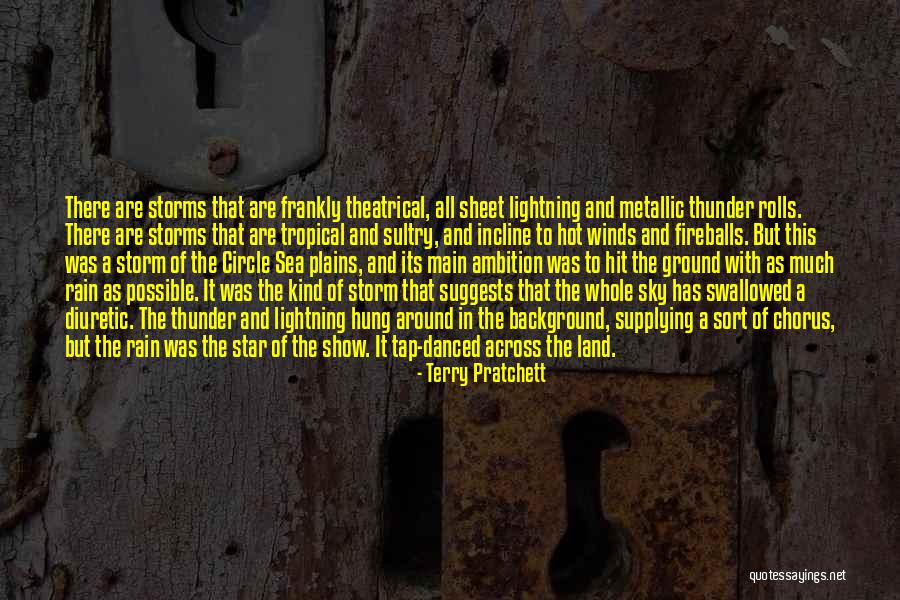 Storms And Rain Quotes By Terry Pratchett