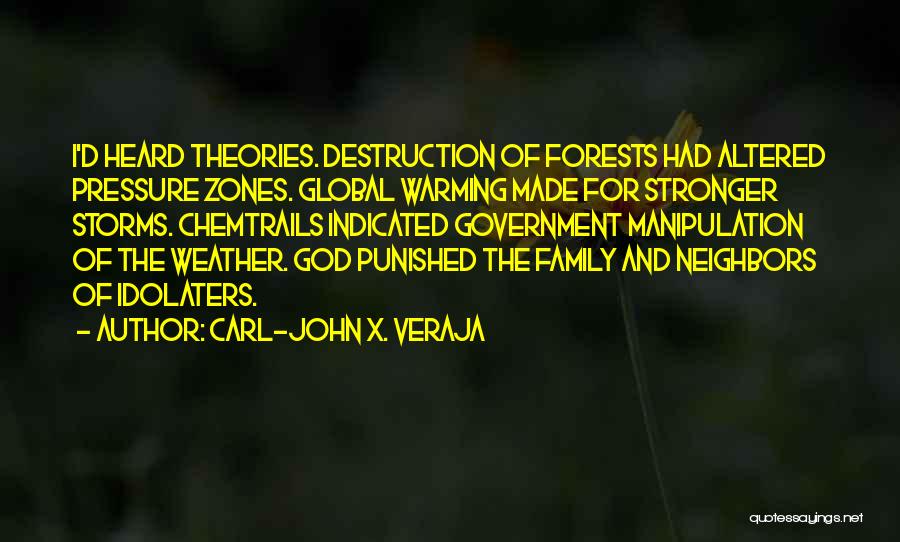 Storms Weather Quotes By Carl-John X. Veraja