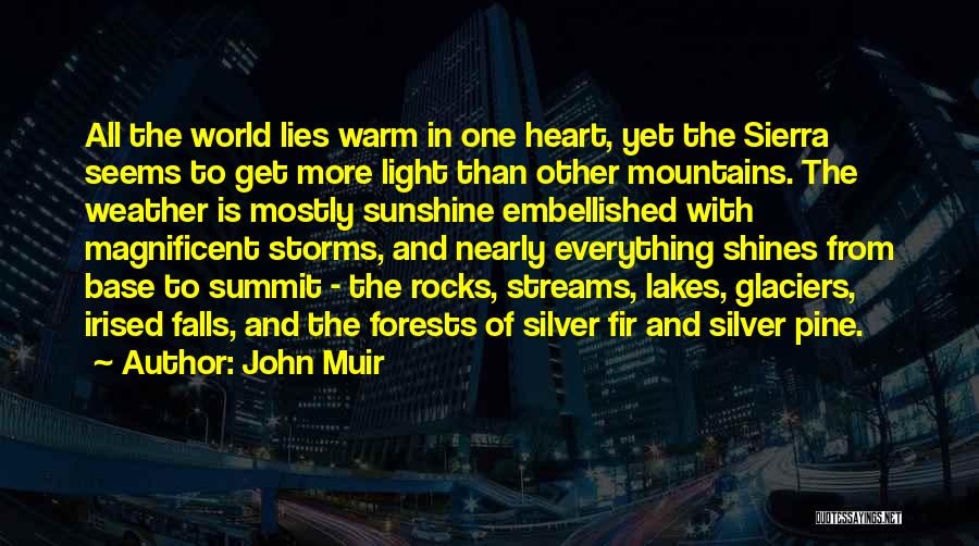 Storms Weather Quotes By John Muir