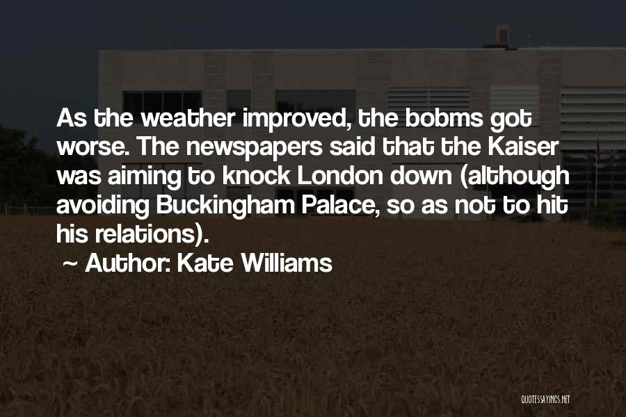 Storms Weather Quotes By Kate Williams