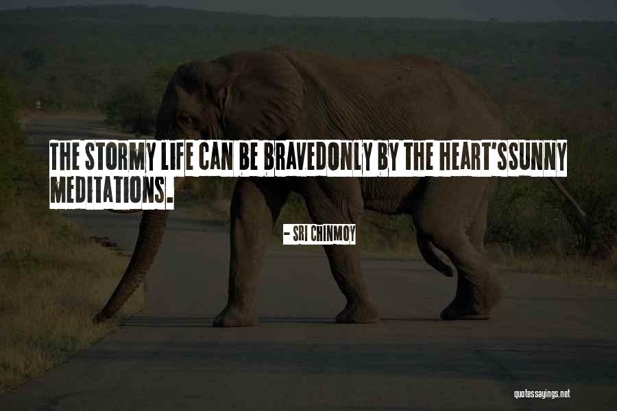 Stormy Life Quotes By Sri Chinmoy Stormy Life Quotes By Sri Chinmoy