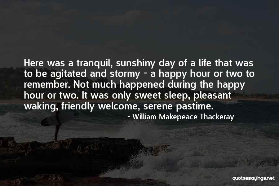 Stormy Life Quotes By William Makepeace Thackeray