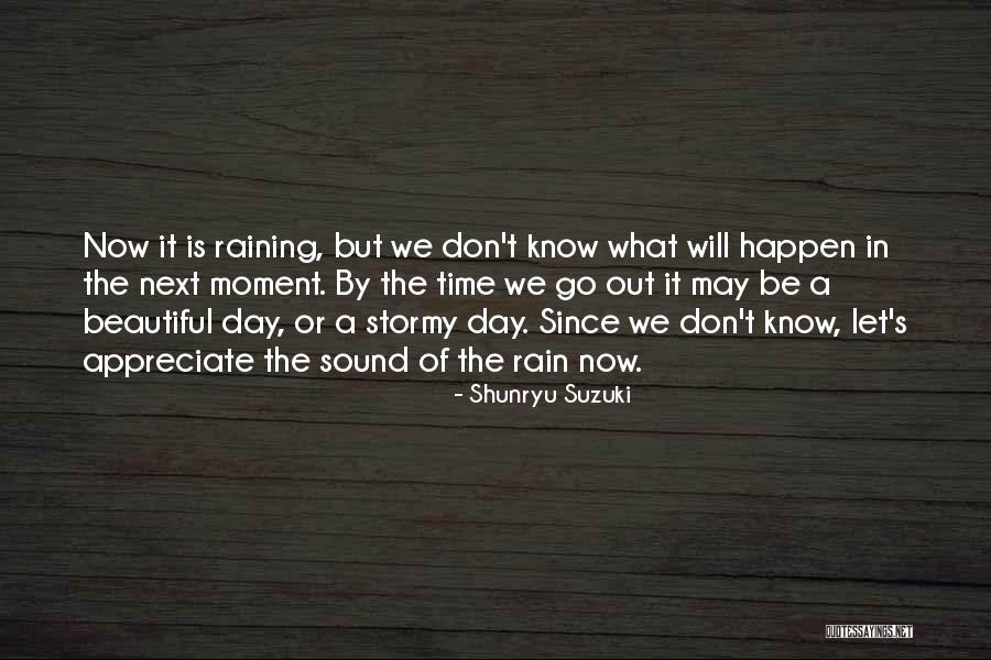 Stormy Now Quotes By Shunryu Suzuki Stormy Now Quotes By Shunryu Suzuki