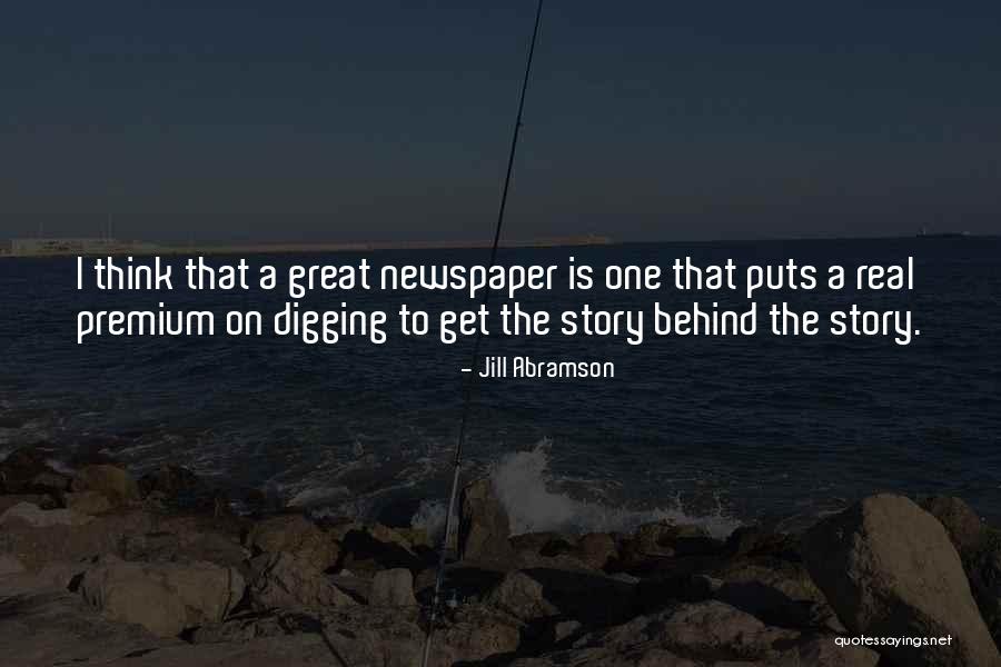 Story Behind Quotes By Jill Abramson Story Behind Quotes By Jill Abramson