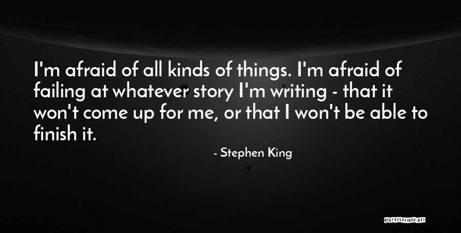 Story Finish Quotes By Stephen King Story Finish Quotes By Stephen King