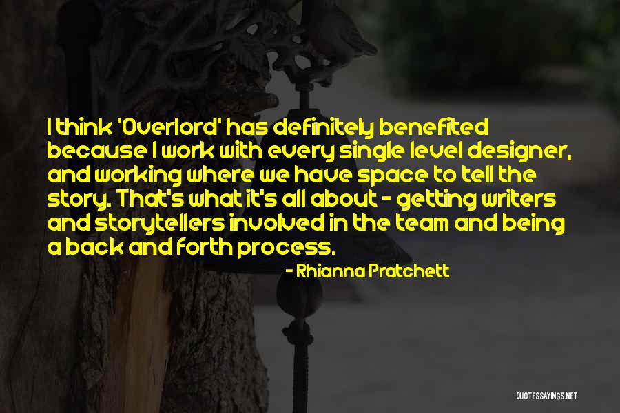 Story Level Quotes By Rhianna Pratchett Story Level Quotes By Rhianna Pratchett