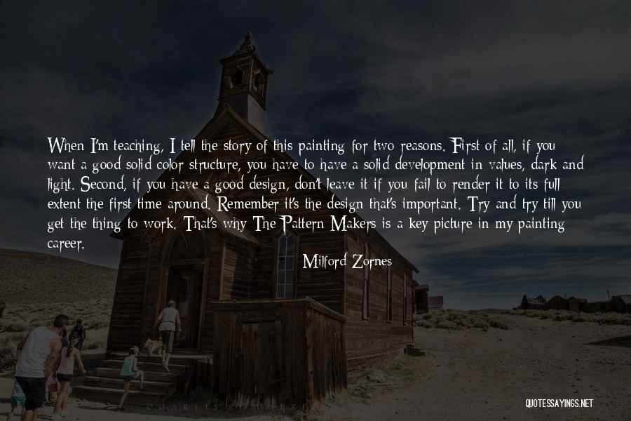 Story Makers Quotes By Milford Zornes Story Makers Quotes By Milford Zornes