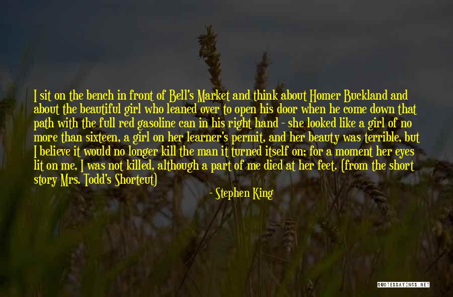 Story Of Beautiful Girl Quotes By Stephen King