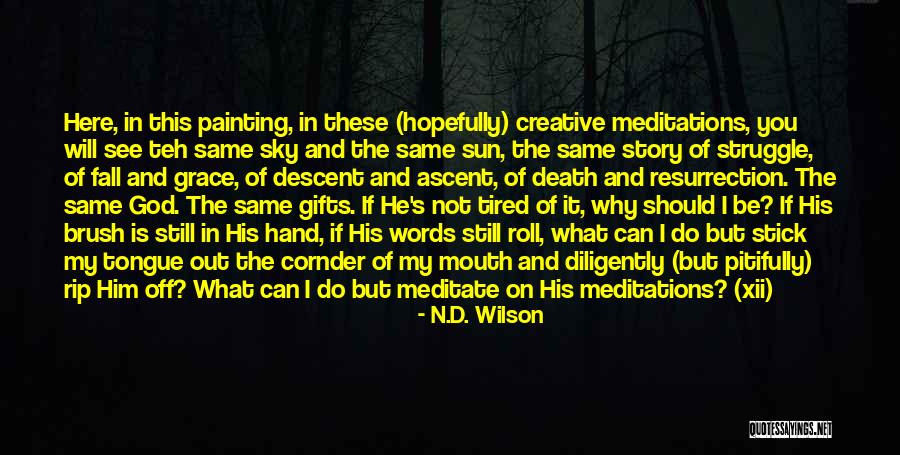 Story Of My Quotes By N.D. Wilson