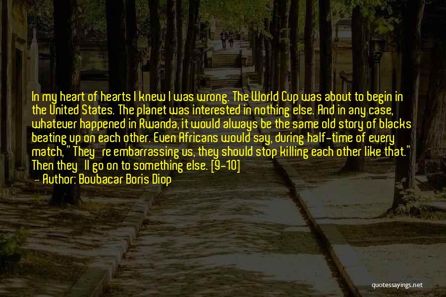 Story Of Us Quotes By Boubacar Boris Diop