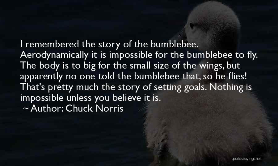 Story Setting Quotes By Chuck Norris