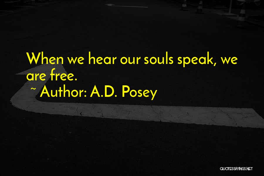 Storytellers Quotes By A.D. Posey